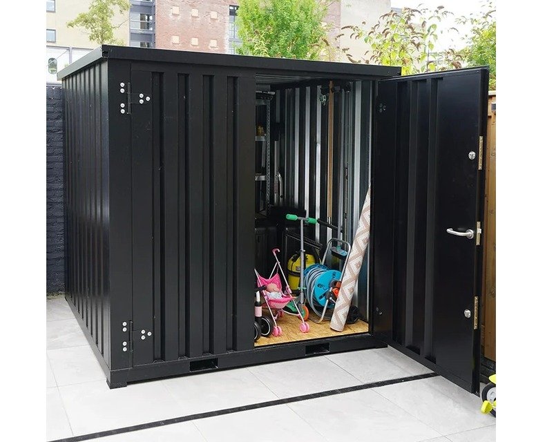 Conteneur de stockage 2 x 2 mètres – avec double porte – Image 2