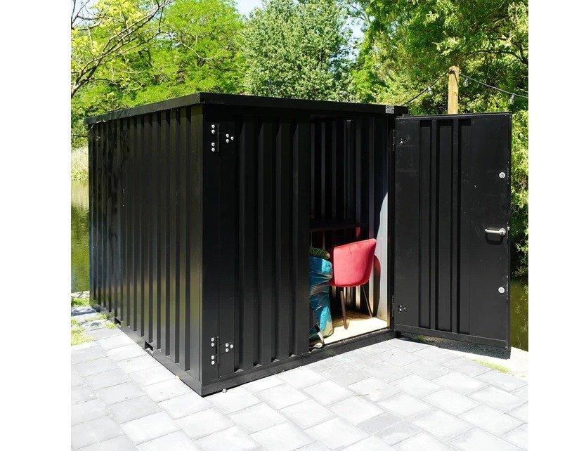 Conteneur de stockage 3 x 2 mètres – avec double porte petit coté – Image 2