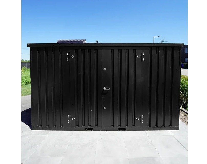 Conteneur de stockage 4 x 2 mètres – avec double porte grand coté – Image 4