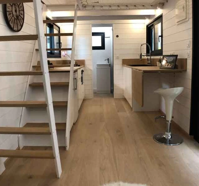 Beste Mezzanine Tiny House Familiale 6 place – Image 10