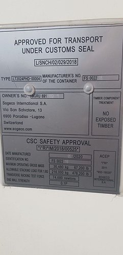 Container maritime 20′ DRY – Image 5