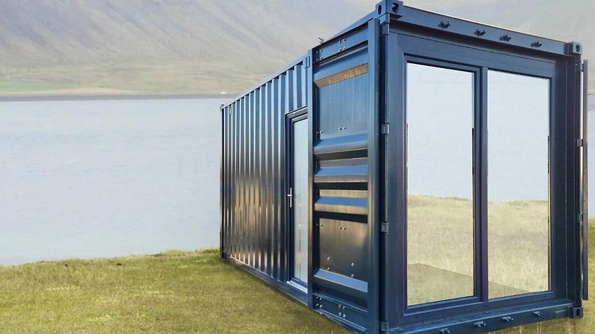 Conteneur Sauna de 15 m² avec espace de repos « clé en main » – Image 6