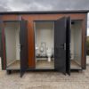 Container Sanitaire Pavillon WC avec Triple Cabine